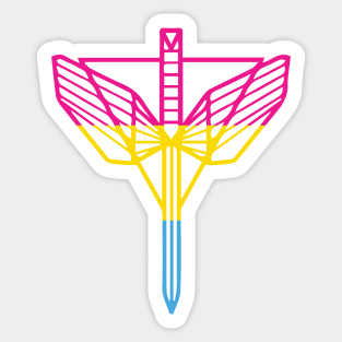 The Shield Symbol (Pansexual) - Wynonna Earp Sticker